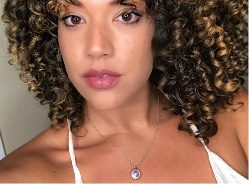 curly hair transition