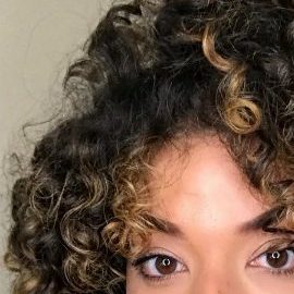 curly hair transition