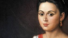 Photo: Copy by Tecla Walker of the Watercolor by Marcos Salas