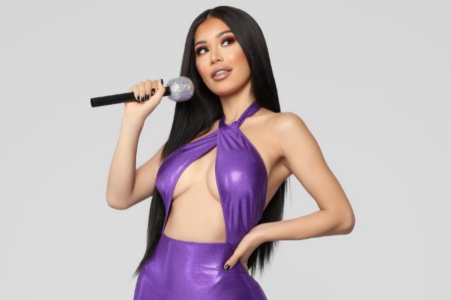 Selena quintanilla hot sale purple costume