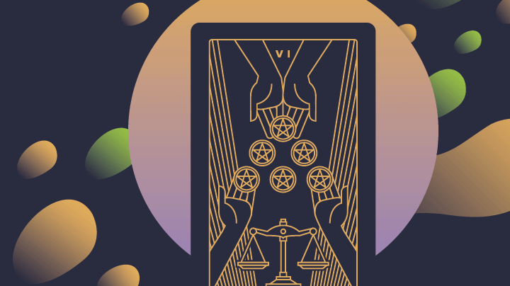 Tarot 6 Pentacles