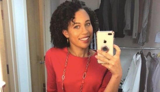 naturally curly hair on tv