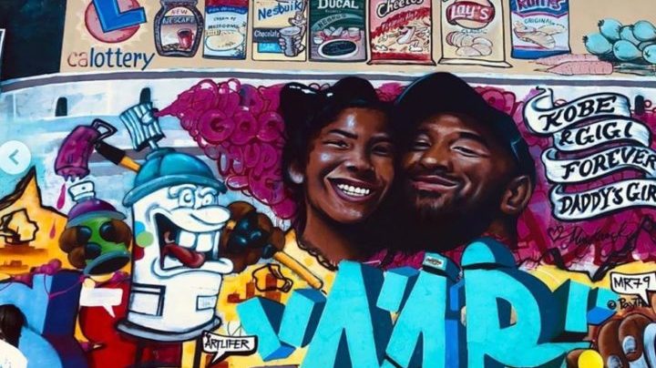 kobe gianna bryant murals