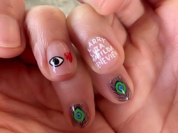 25 Fabulous Pop Art Nail Ideas You Should Try : Neon Green Halloween Nails  1 - Fab Mood