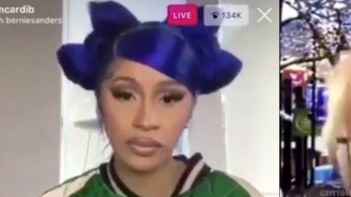 cardi b bernie sanders