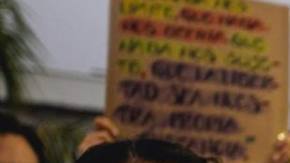 Femicide Protest Cancun, Mexico