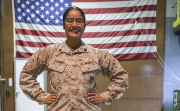 Johanny Rosario Marine in Afghanistan