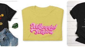 Latina owned statement tees