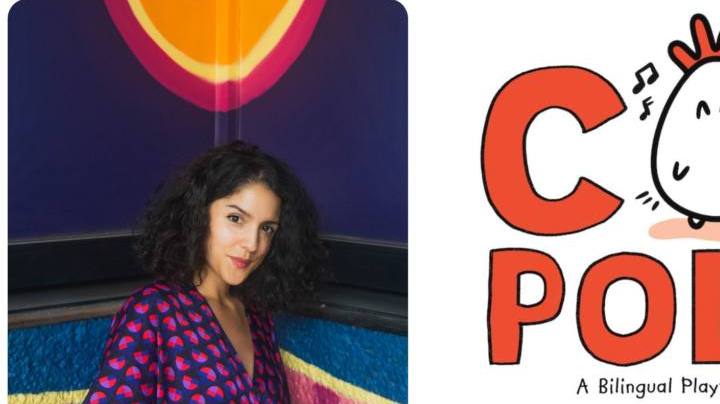 Andrea Campos Con Pollo