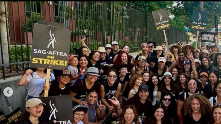 Latinas SAG WGA strike