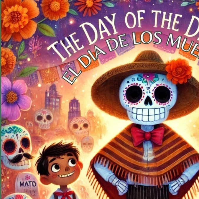 Halloween Day of the Dead picture books 2024