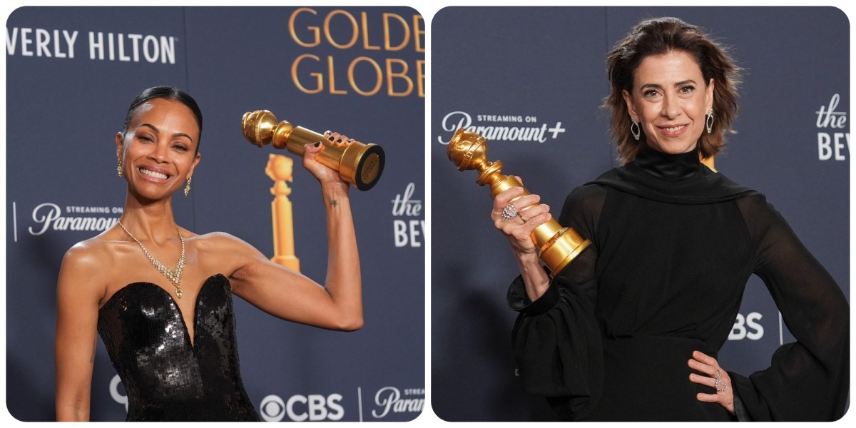 Fernanda Torres & Zoe Saldaña Make History at Golden Globes