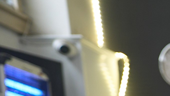 El Recuerdo Market manager Cecilia Benitez sets up a "EBT (Electronic Benefit Transfer) Accepted Here," banner in Los Angeles, Friday, Oct. 31, 2025, after two federal judges ordered President Donald Trump's administration to continue funding SNAP during the government shutdown. (AP Photo/Damian Dovarganes)